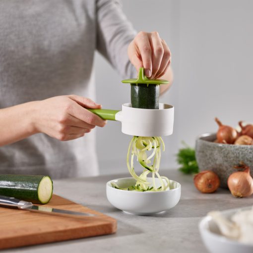 Duo Compact Spiralizer Joseph Joseph (Green) – Dụng Cụ Bào Sợi Rau Củ 006506