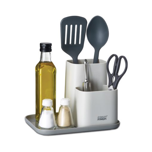 Kệ Để Đồ Bếp Joseph Joseph Duo Kitchen Worktop Organiser (Grey) – 006636