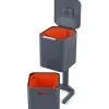 Thùng rác phân loại 2 ngăn 40L Joseph Joseph Totem Compact