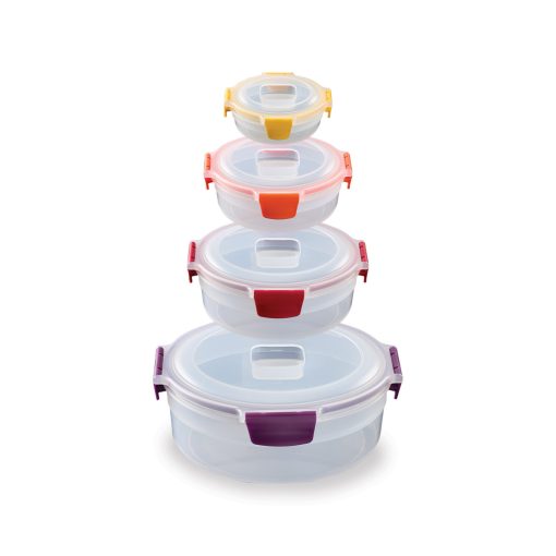 Bộ 8 Hộp Bảo Quản Thực Phẩm Joseph Joseph Nest Lock Tròn & Chữ Nhật Multicolour - 013115 - Ảnh 15