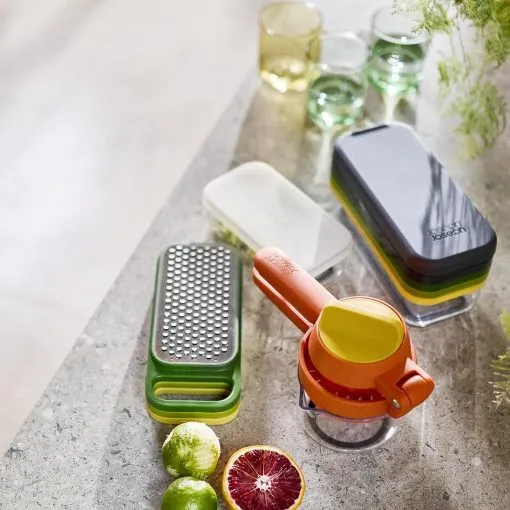 bộ 2 dụng cụ bào kèm vỏ bảo vệ - Bộ Dụng Cụ Bào 2 Món Joseph Joseph Nest Grate & Zest – 016604 - Ảnh 2