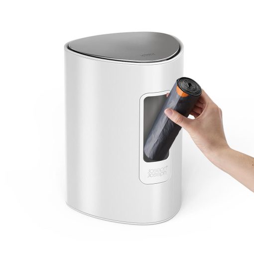 Joseph Joseph EasyStore 5L Gloss White - Thùng Rác Phòng Tắm Joseph Joseph EasyStore 5L Gloss White – 016482 - Ảnh 3