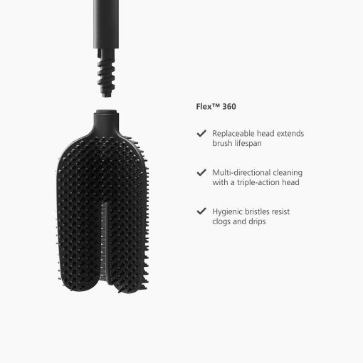 Joseph Joseph Flex 360 Lite Matt Black - Cọ Vệ Sinh Bồn Cầu Joseph Joseph Flex 360 Lite Matt Black – 017465 - Ảnh 12