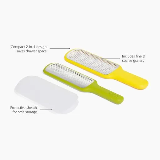 bộ 2 dụng cụ bào kèm vỏ bảo vệ - Bộ Dụng Cụ Bào 2 Món Joseph Joseph Nest Grate & Zest – 016604 - Ảnh 18